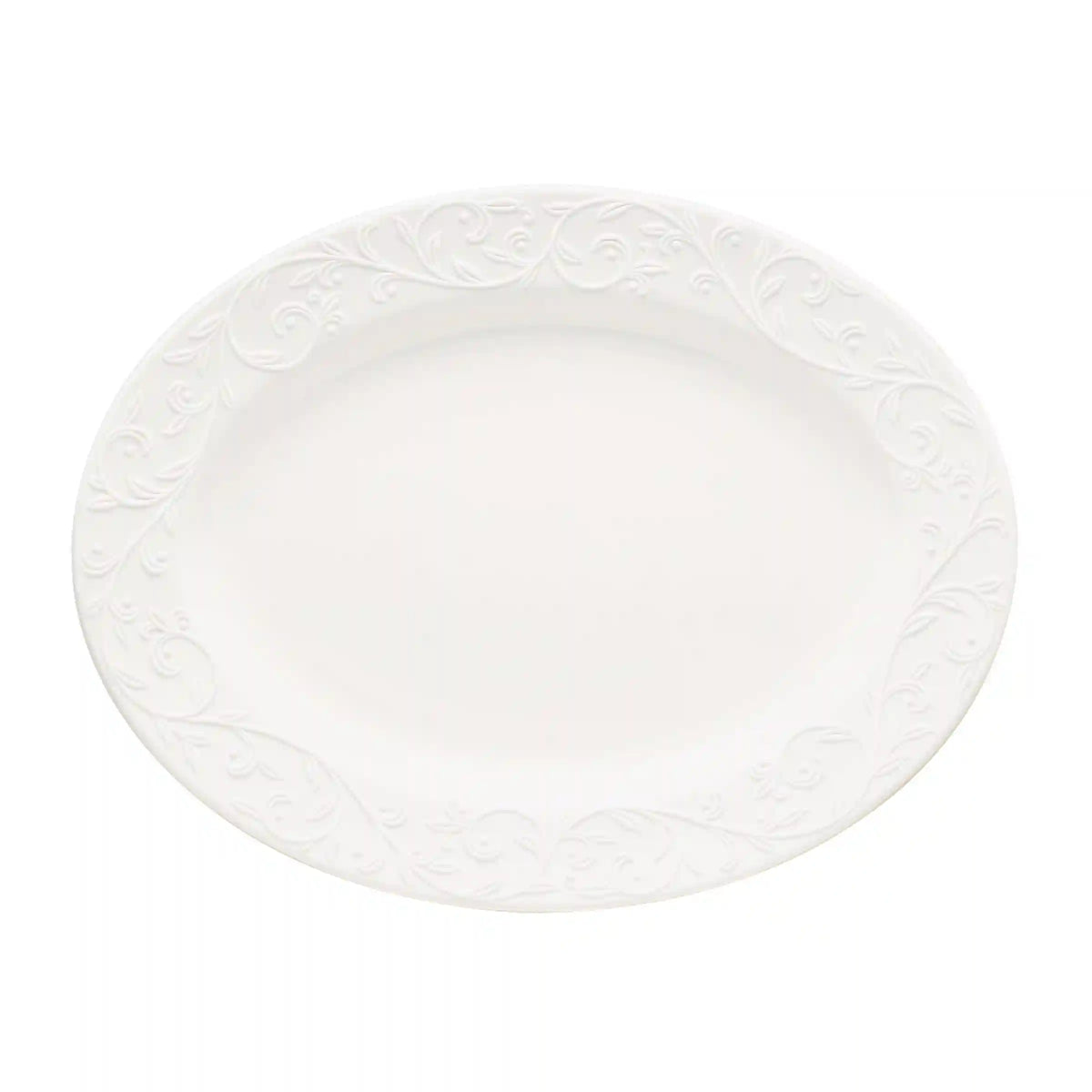 Opal Innocence Carved Oval Platter