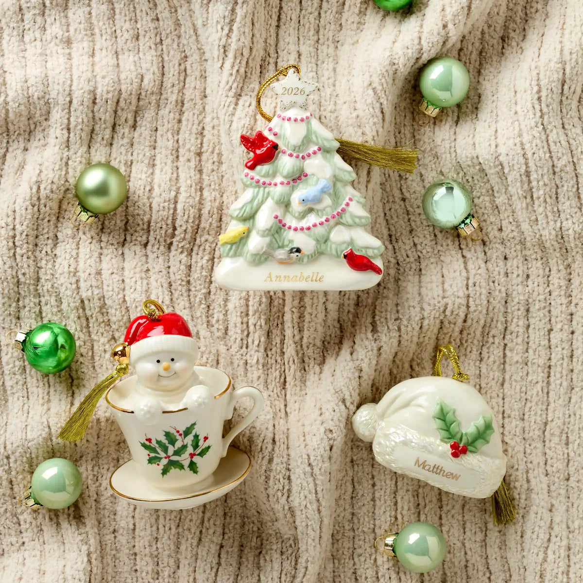 Personalized My Santa Hat Ornament