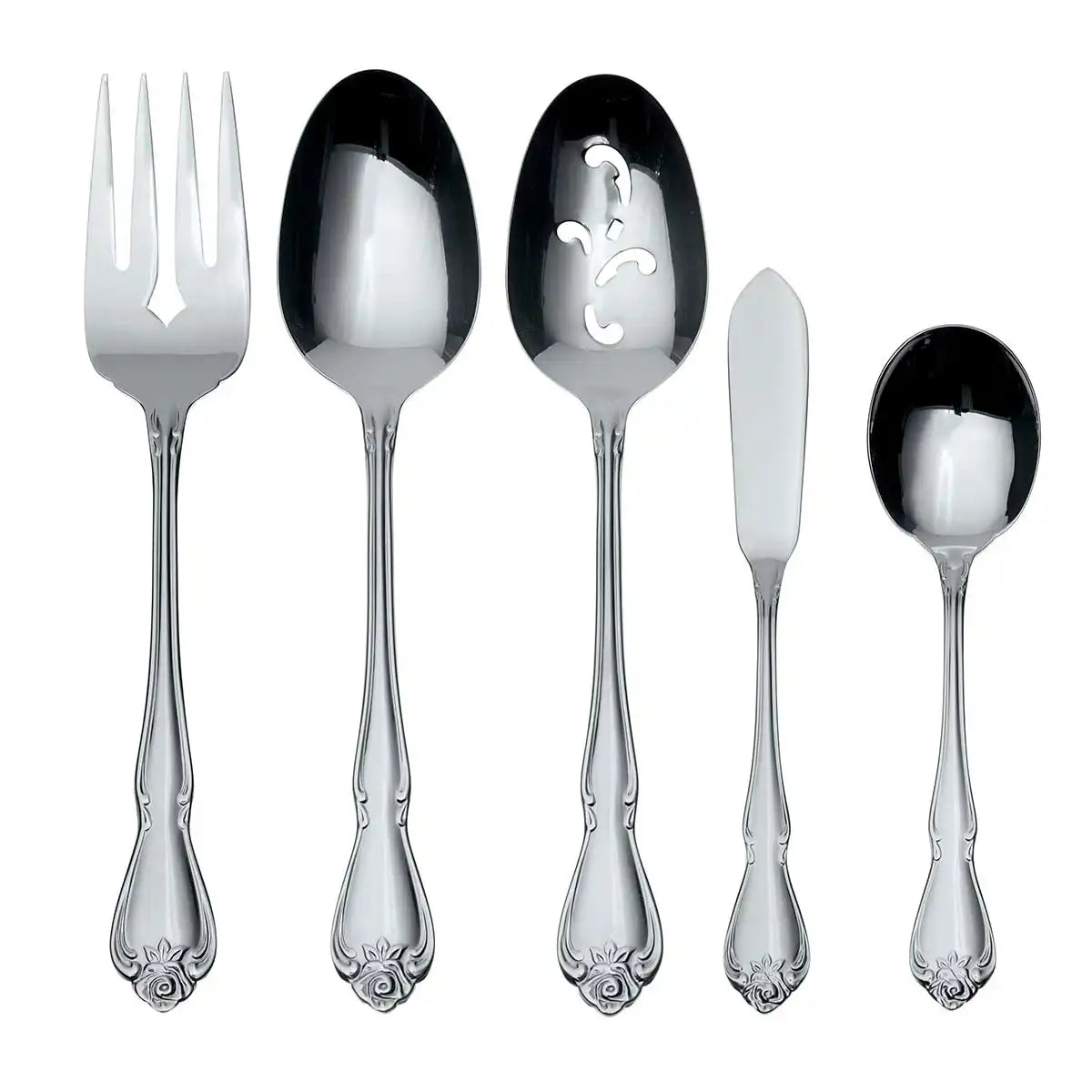 True Rose 5-Piece Hostess Set