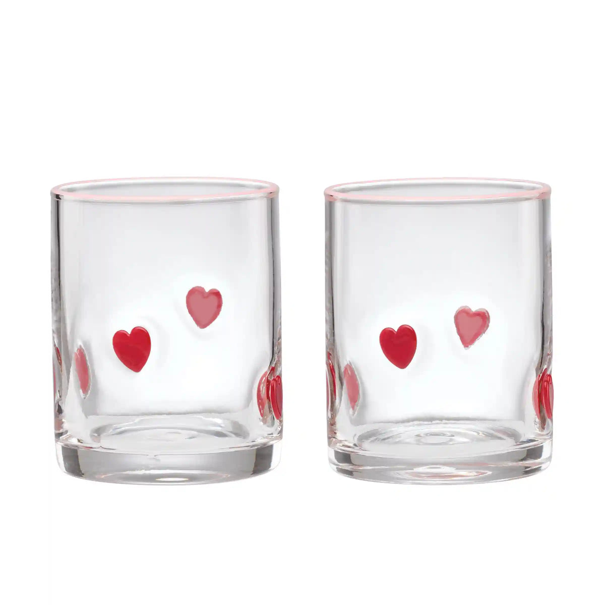 24 Seven Heart Tumbler, Set of 2