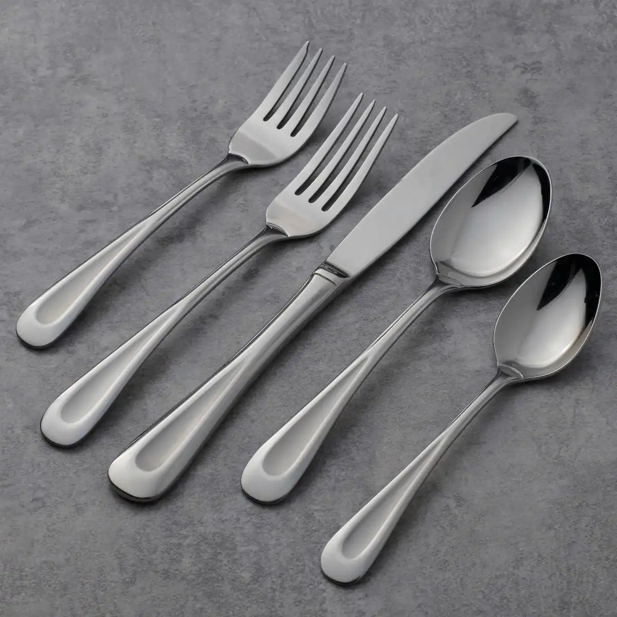 Satin Sand Dune 20-Piece Flatware Set