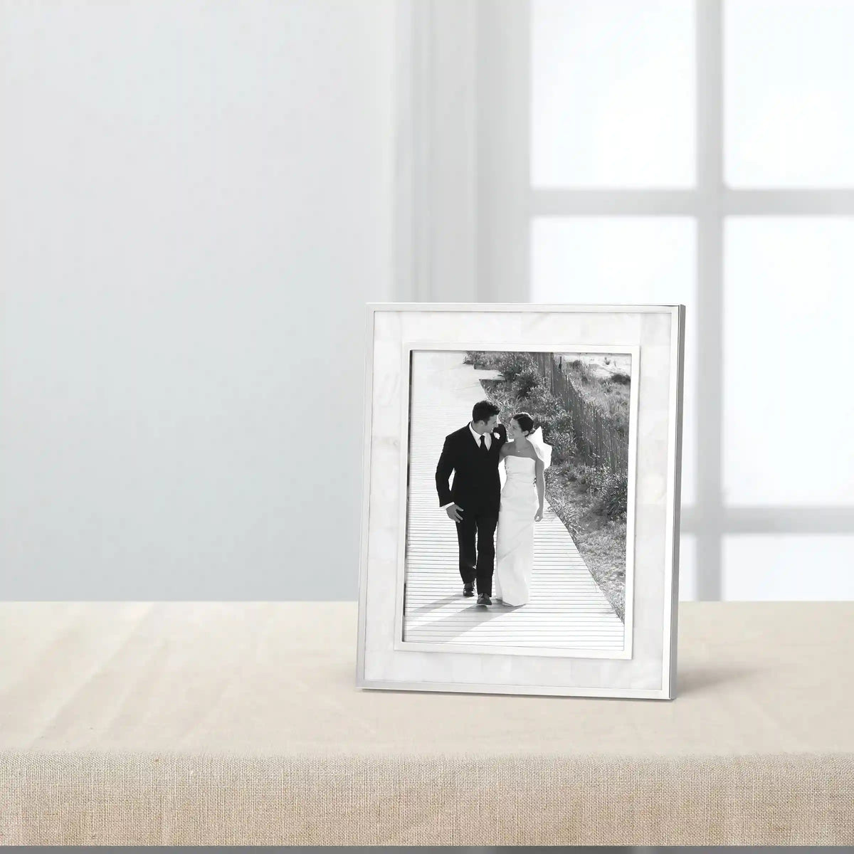 Mother Of Pearl 8x10 Photo Frame