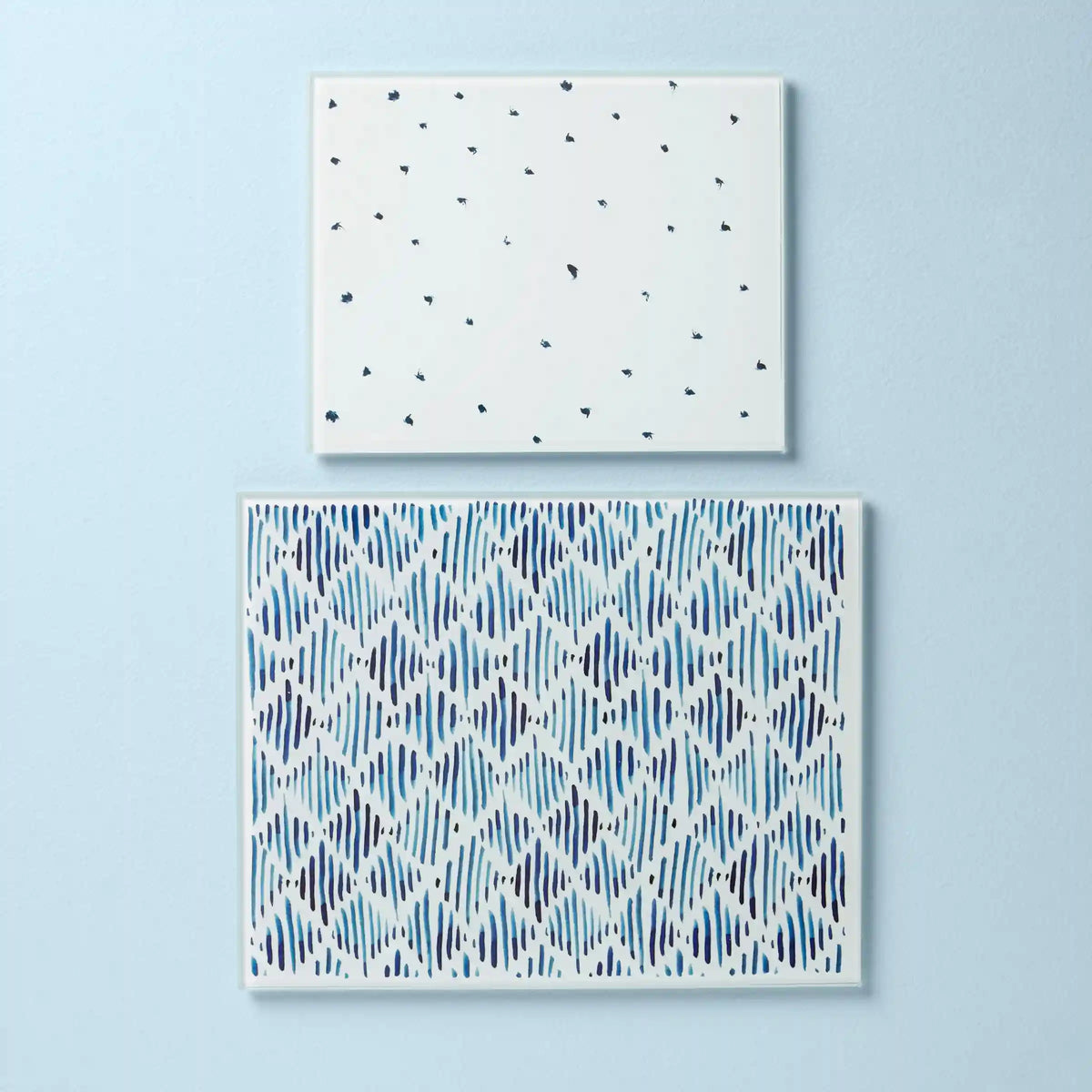 Blue Bay 2-Piece Glass Cutting Board Set