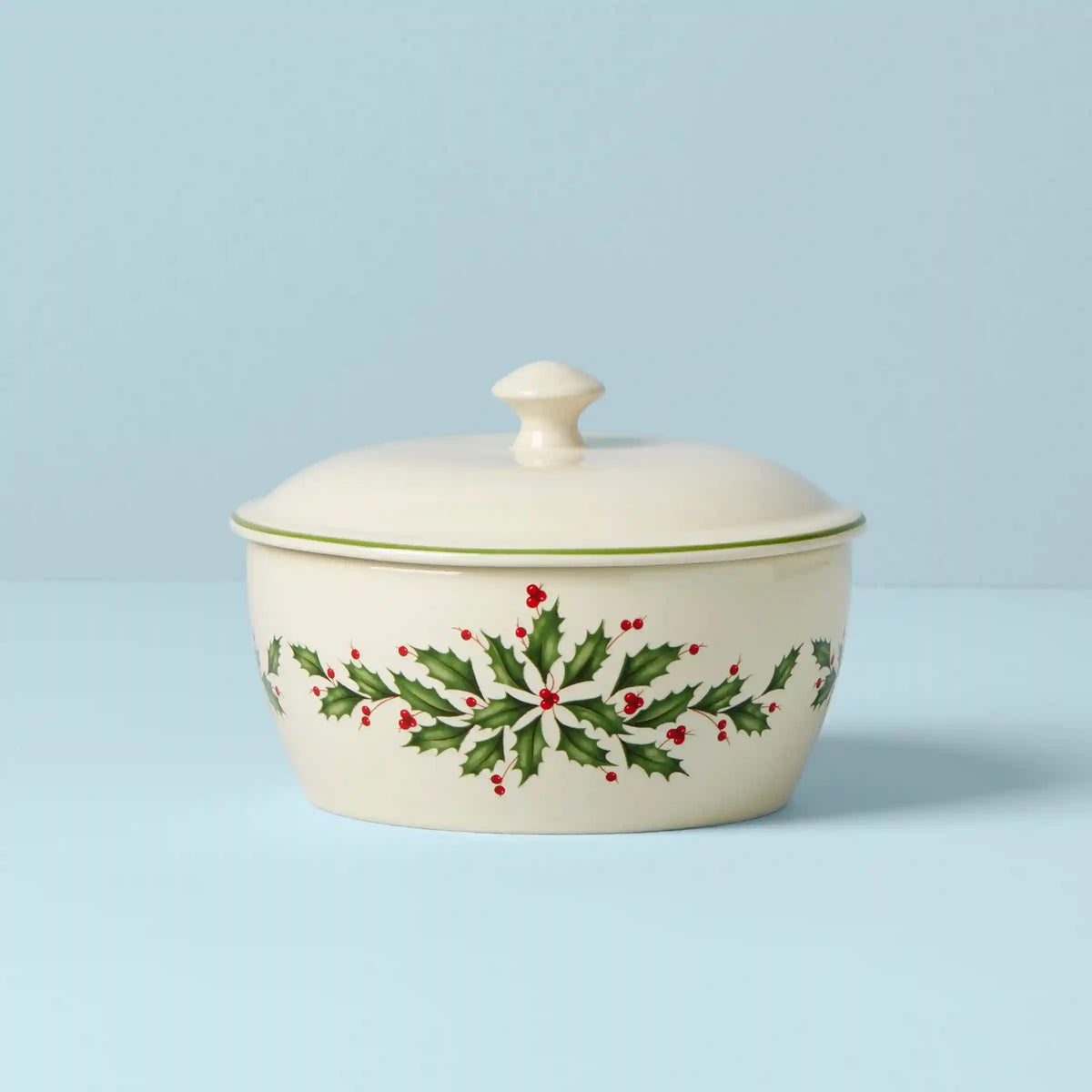 Holiday Covered Casserole Dish