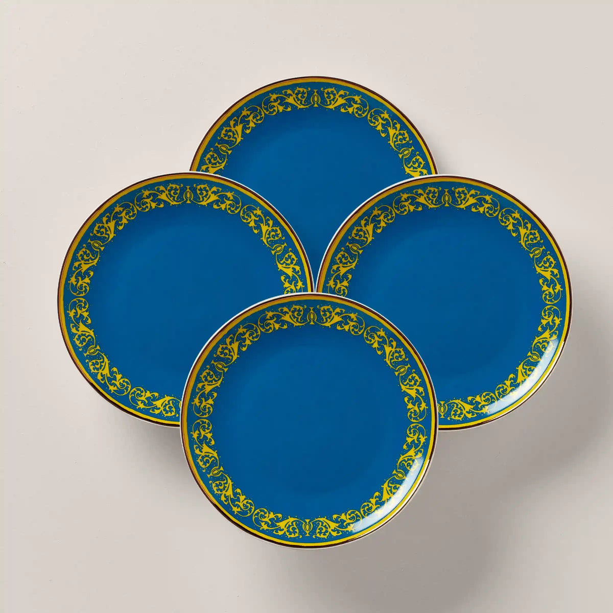 LX Remix Blue Accent Plates, Set of 4