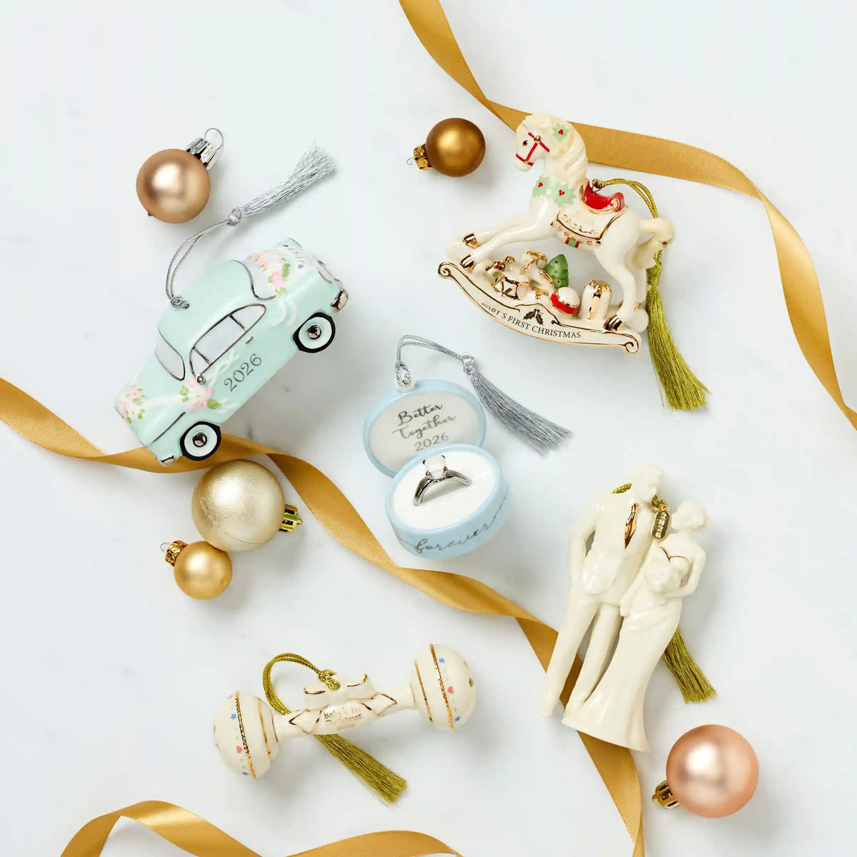 2026 Together Forever Ring Box Ornament