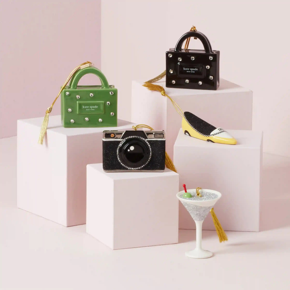 Be Jolly Martini Ornament