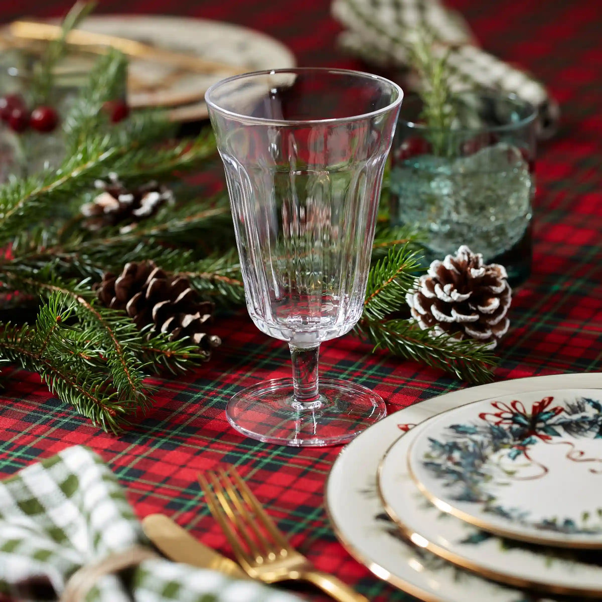 Winter Greetings 12-Piece Dinnerware Set