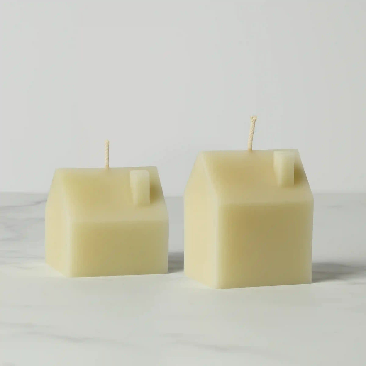 Iconic Cream Small House Candle