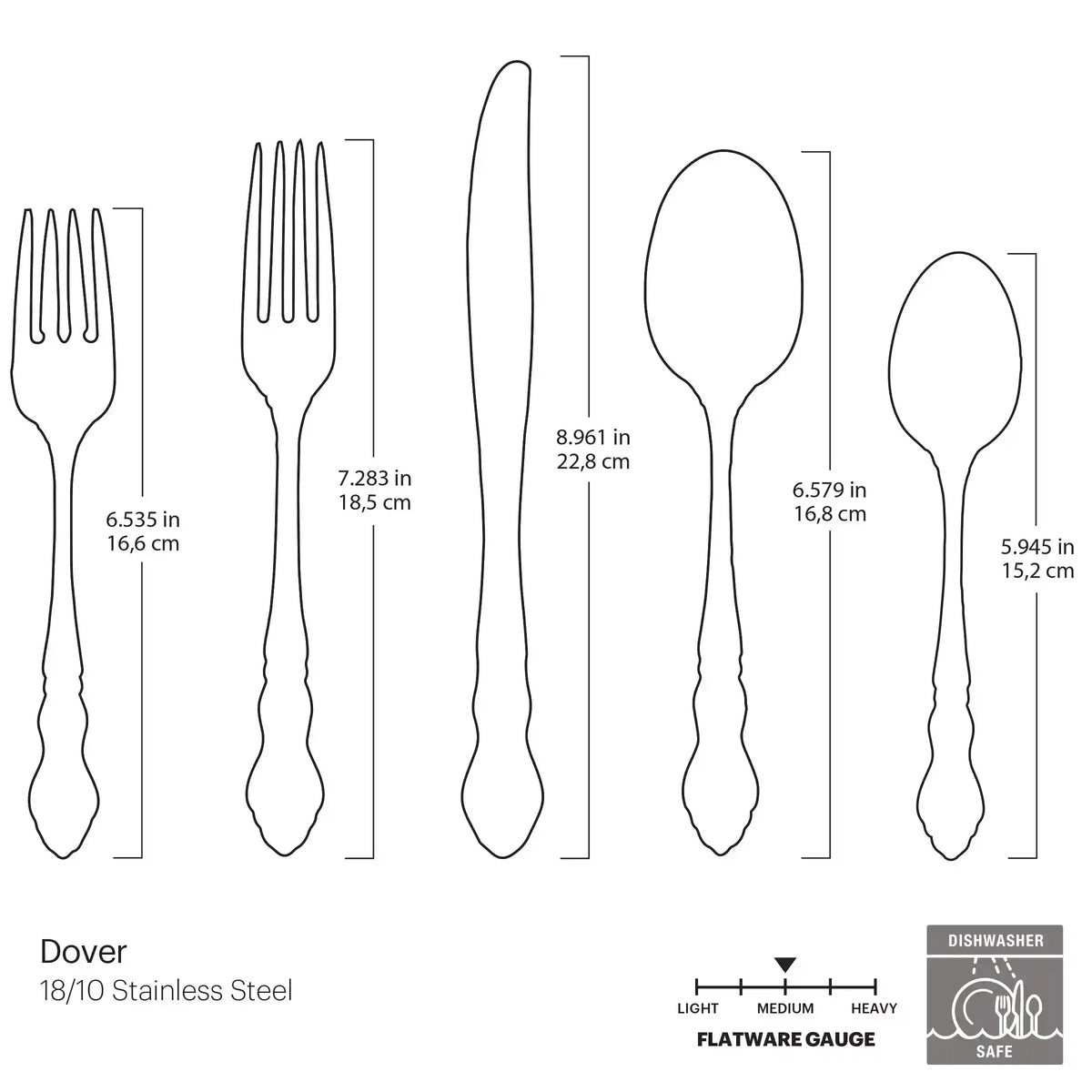 Dover 20-Piece Flatware Set