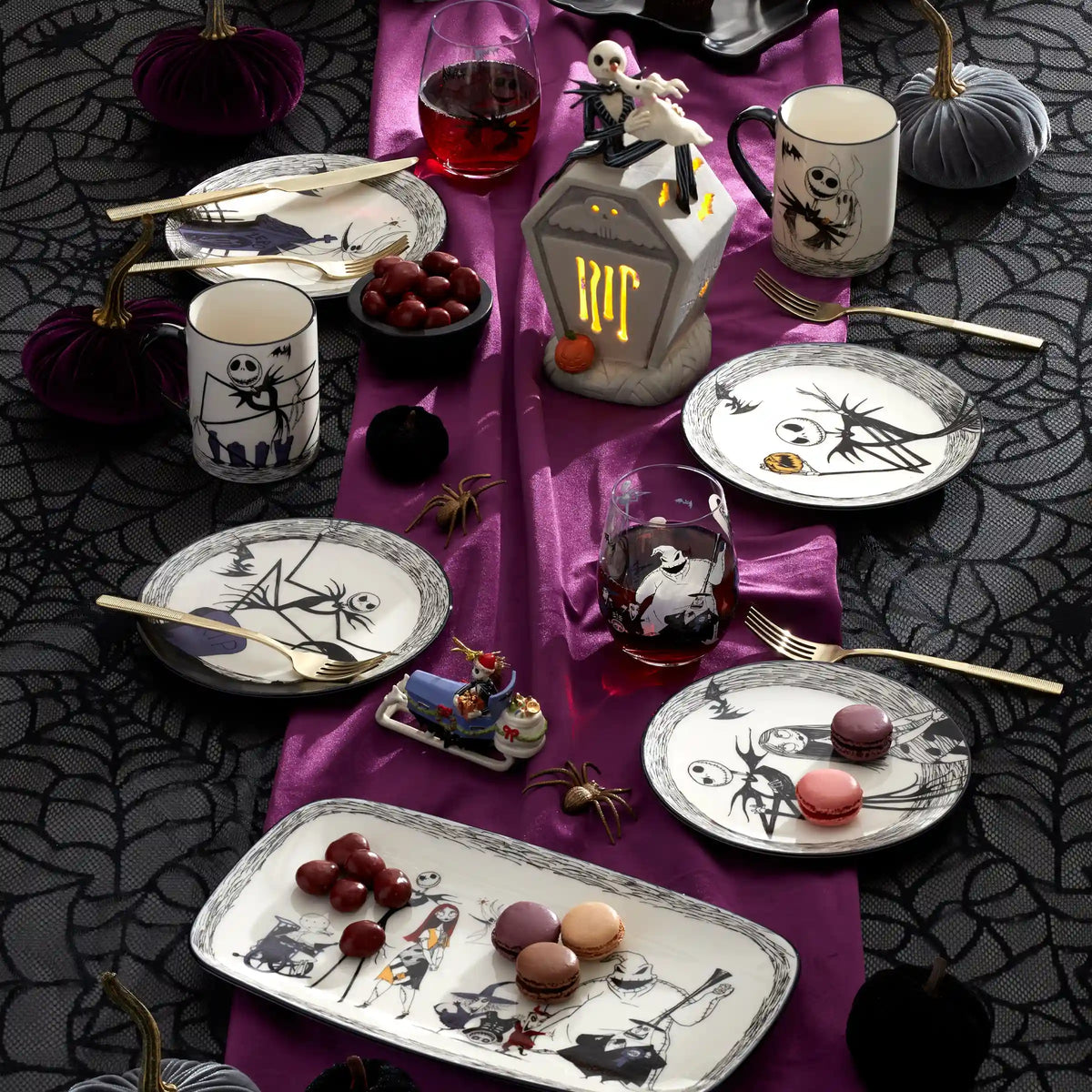 Nightmare Before Christmas Assorted Tumblers, Set of 4