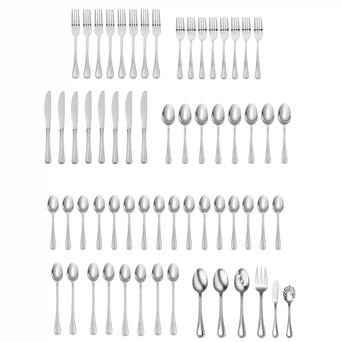 Tress 62-Piece Flatware Set