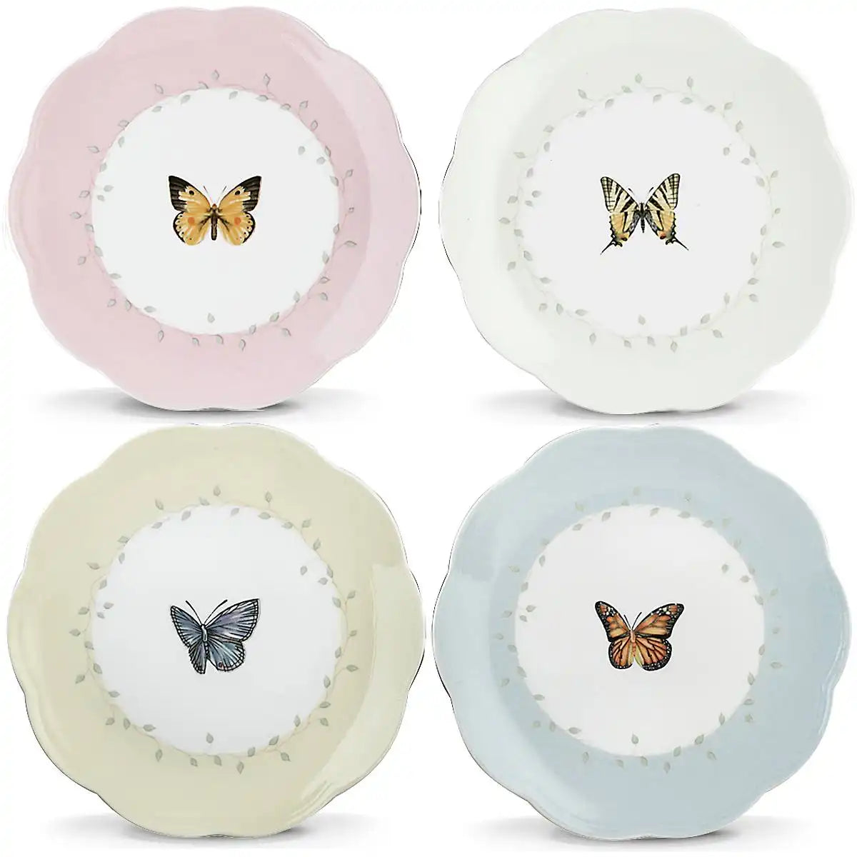 Butterfly Meadow 4-Piece Dessert Set