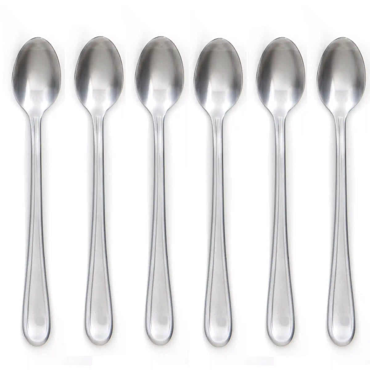 Malibu Satin Iced Tea Spoons, Set Of 6