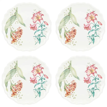 Butterfly Meadow Melamine Accent Plates, Set of 4