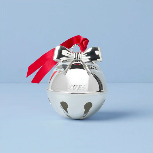 2026 Jingle Bell Silverplate Ornament