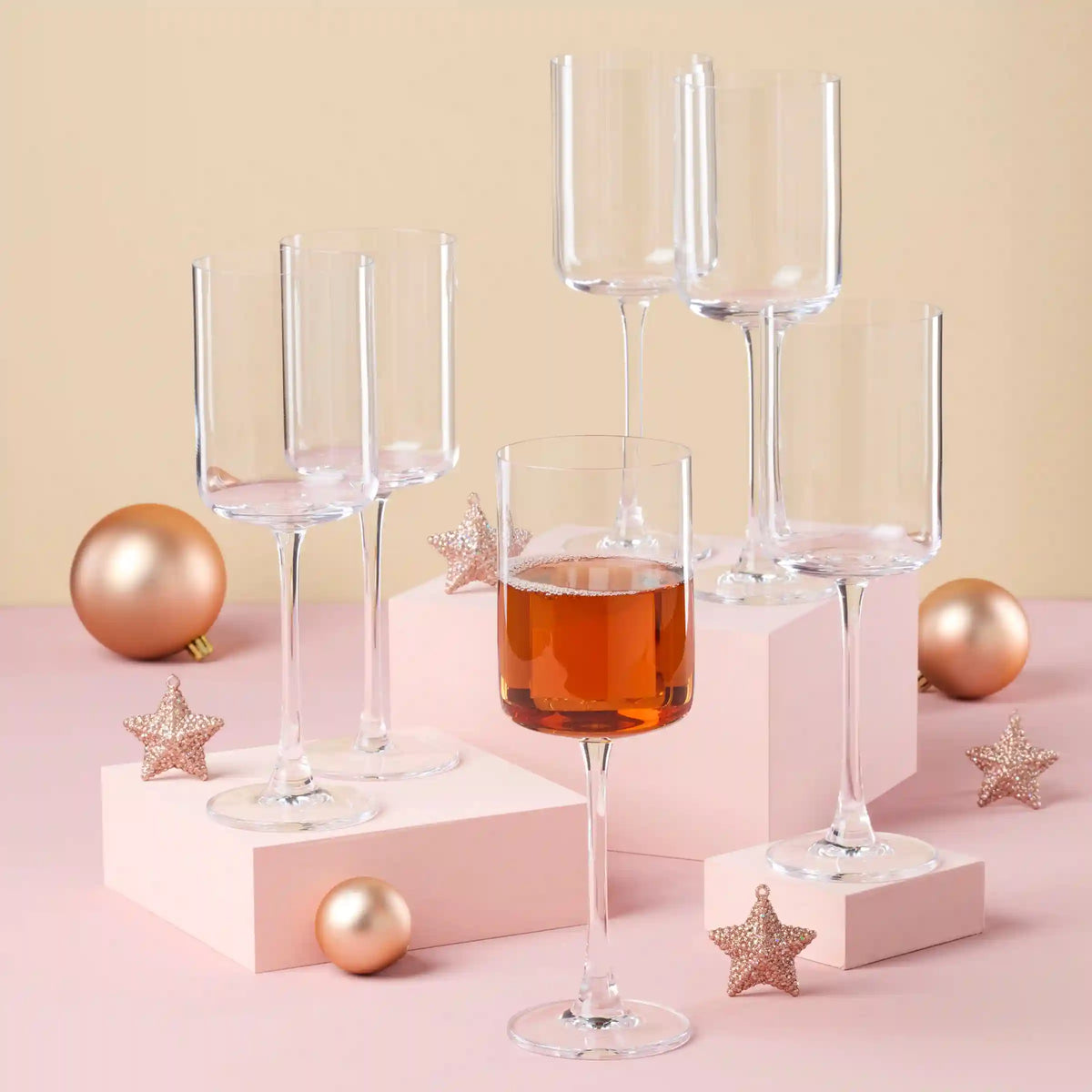 Tuscany Classics Straight White Wine Glasses, Set of 6