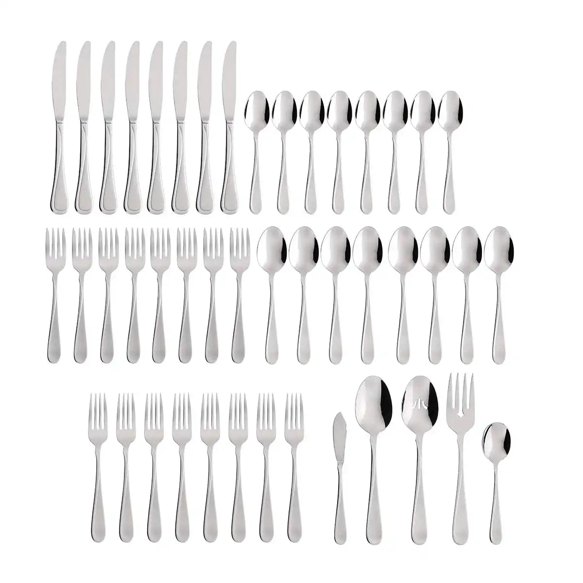 Flight 45-Piece Flatware Set