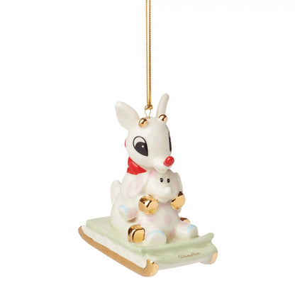 Personalized Rudolph with Misfit Elephant Ornament