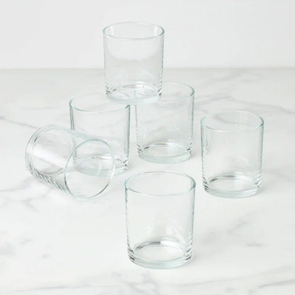 24 Seven Clear Medium Tumblers, Set of 6