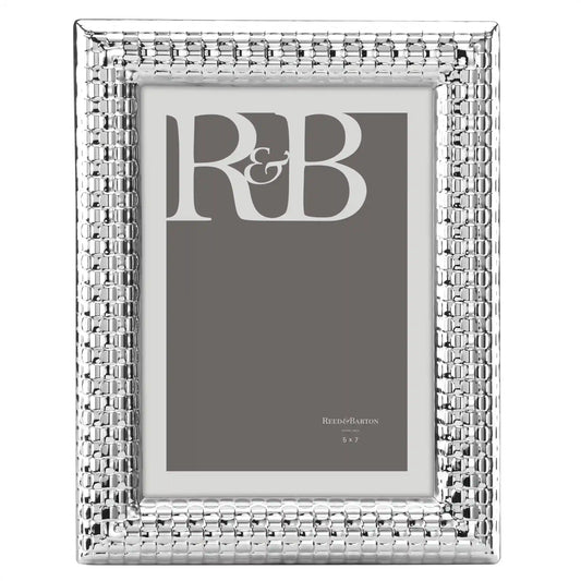 Watchband Silver 5x7 Photo Frame