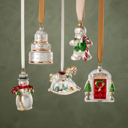Blown Glass Gingerbread Ornament