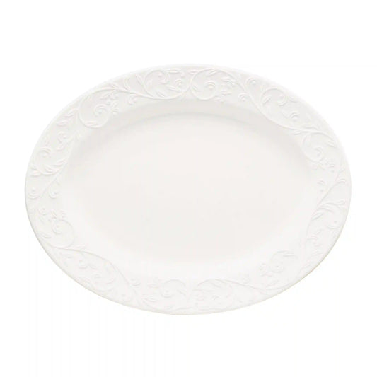 Opal Innocence Carved Oval Platter
