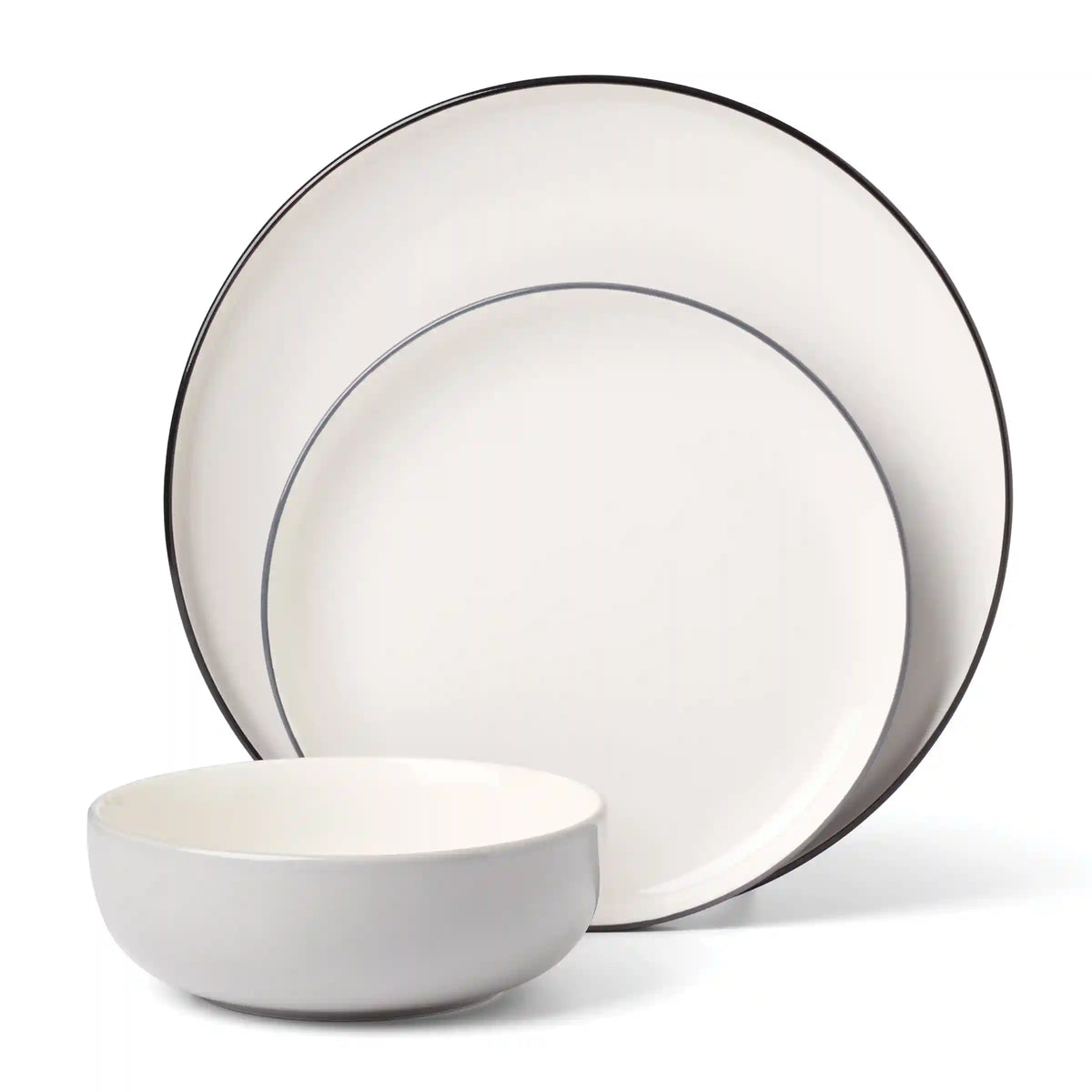 24 Seven Colors Pumice 12-Piece Dinnerware Set