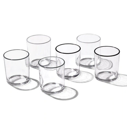 24 Seven Pumice Medium Tumblers, Set of 6