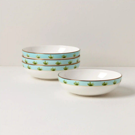 British Colonial Tradewinds Fruit Bowls, Set of 4