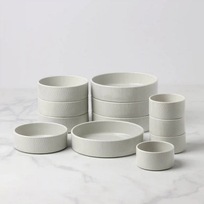 Modulus Vapor 12-Piece Bowl Set