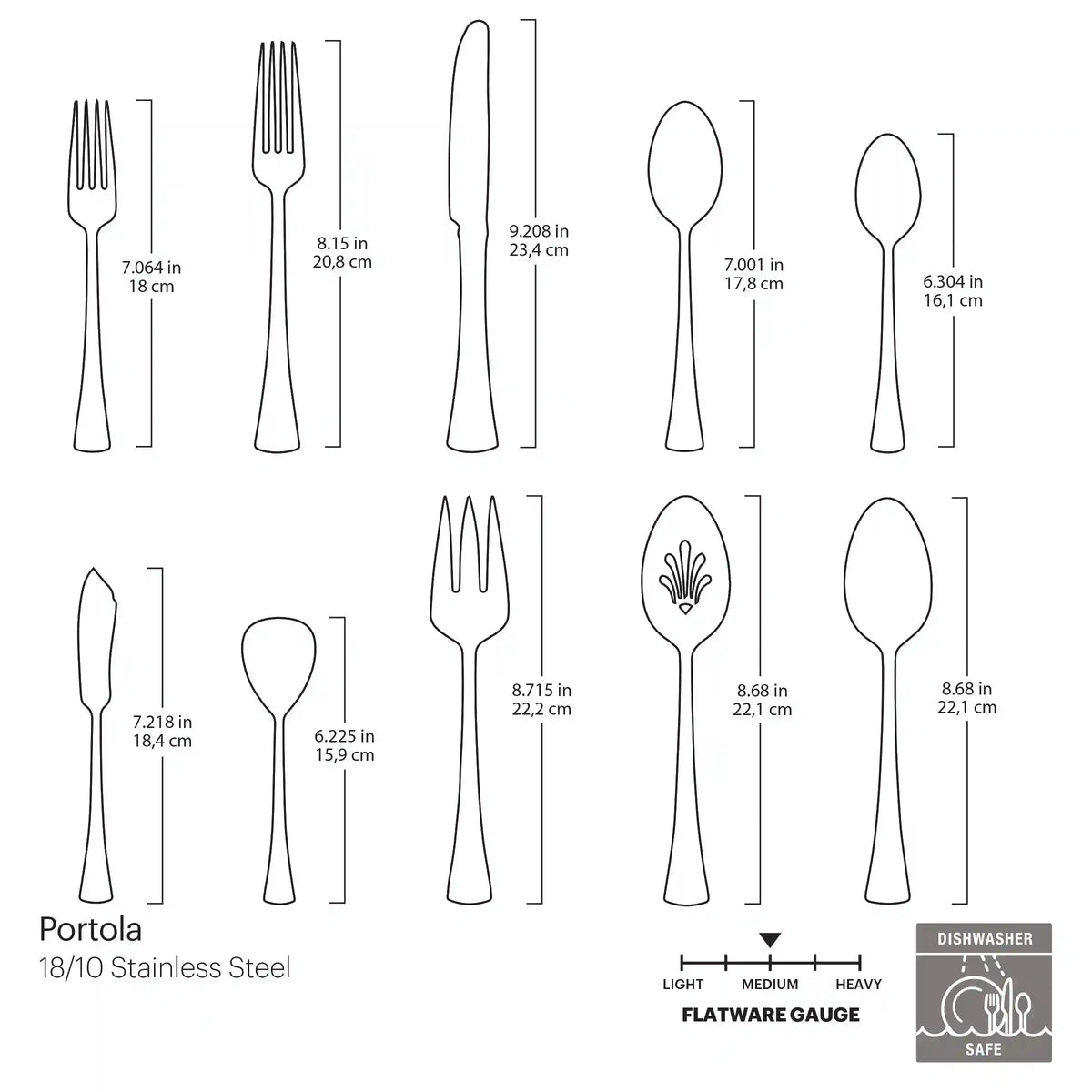 Portola 65-Piece Flatware Set