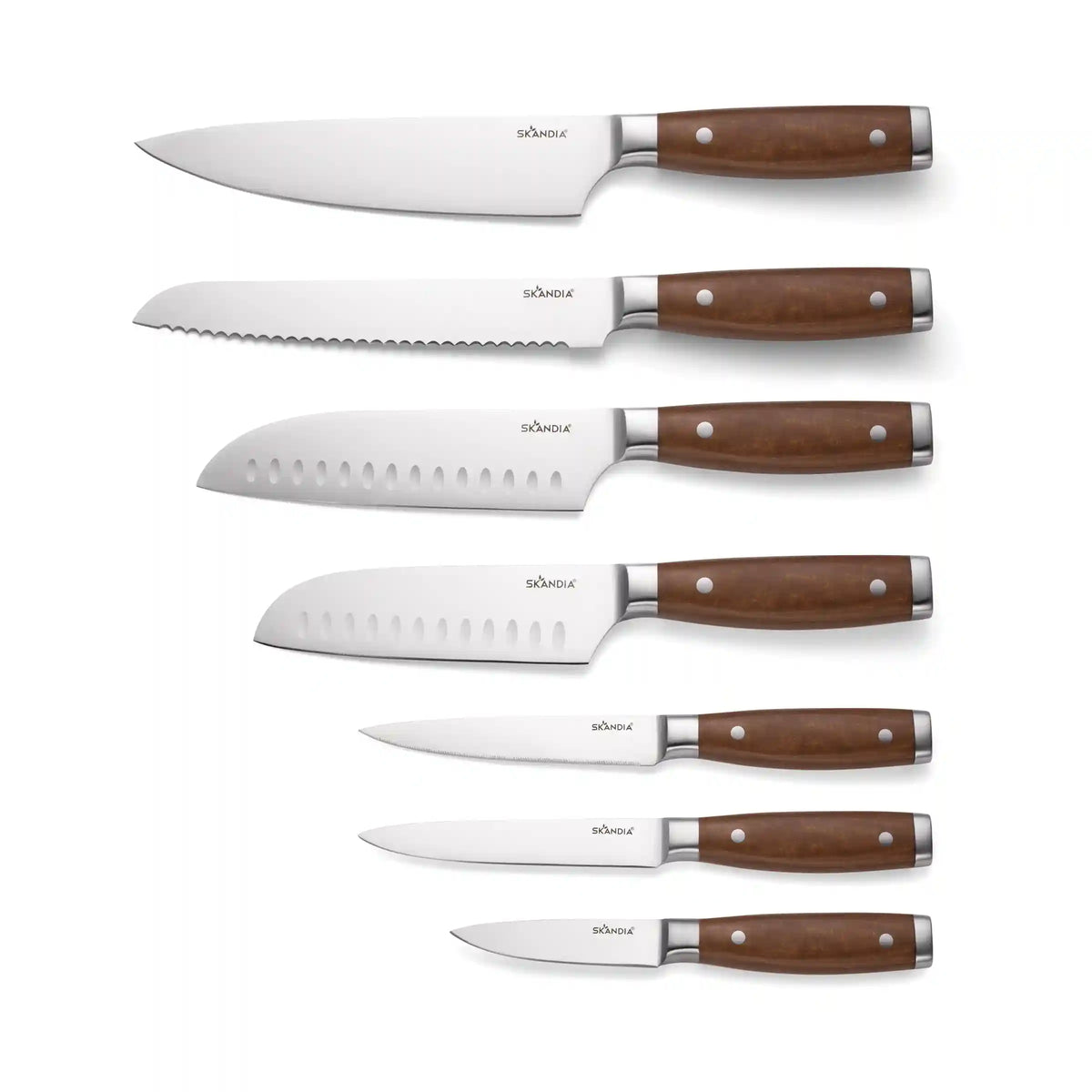 Skandia Woodlyn 10-Piece Cutlery Block Set