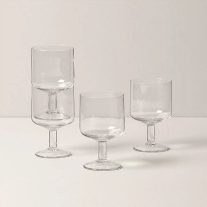 Tuscany Classics Stackable Wine Glasses, Set of 4