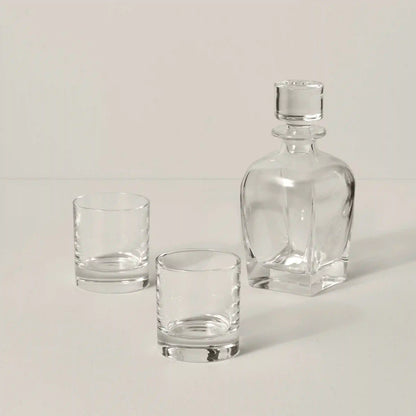 Tuscany Classics 3-Piece Decanter & Glass Set