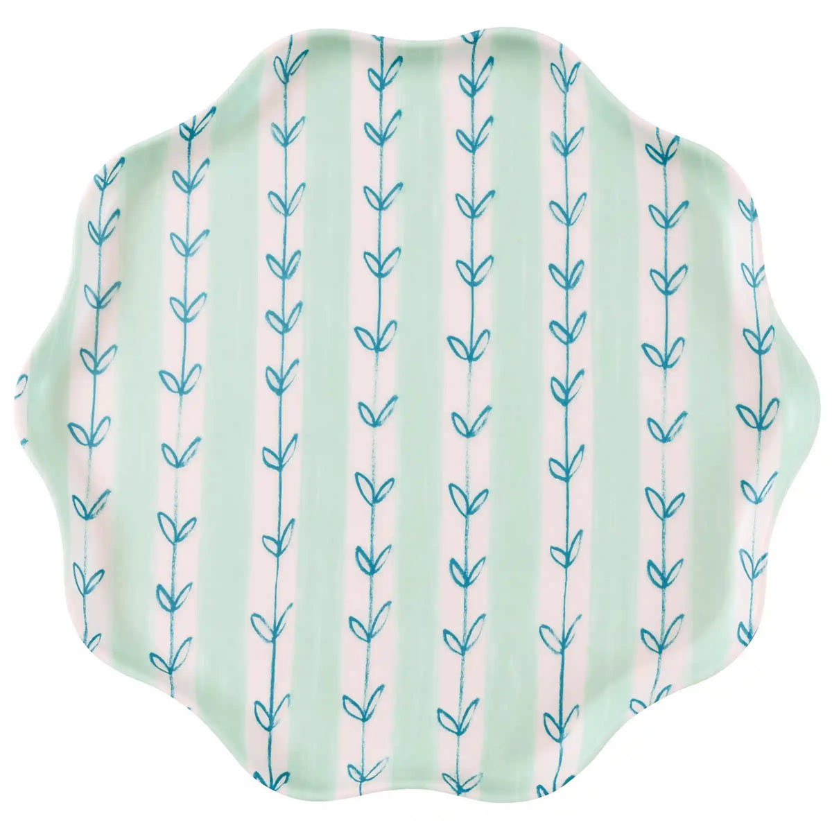 Flora Reusable Large Plates, Set of 6