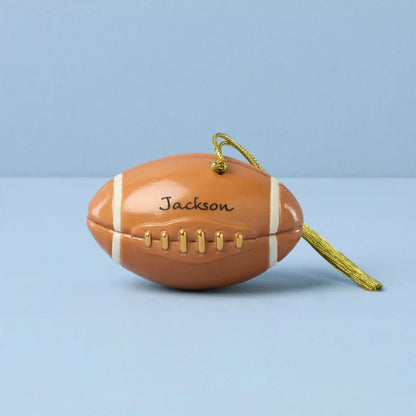 Personalized Football Ornament