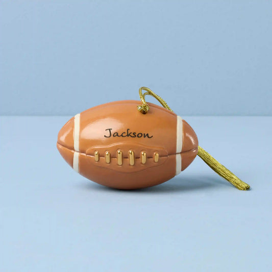Personalized Football Ornament