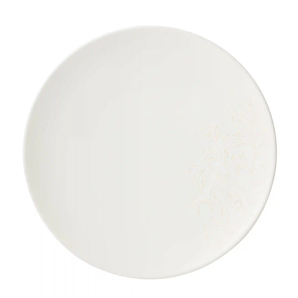 Roseto White 12-Piece Dinnerware Set