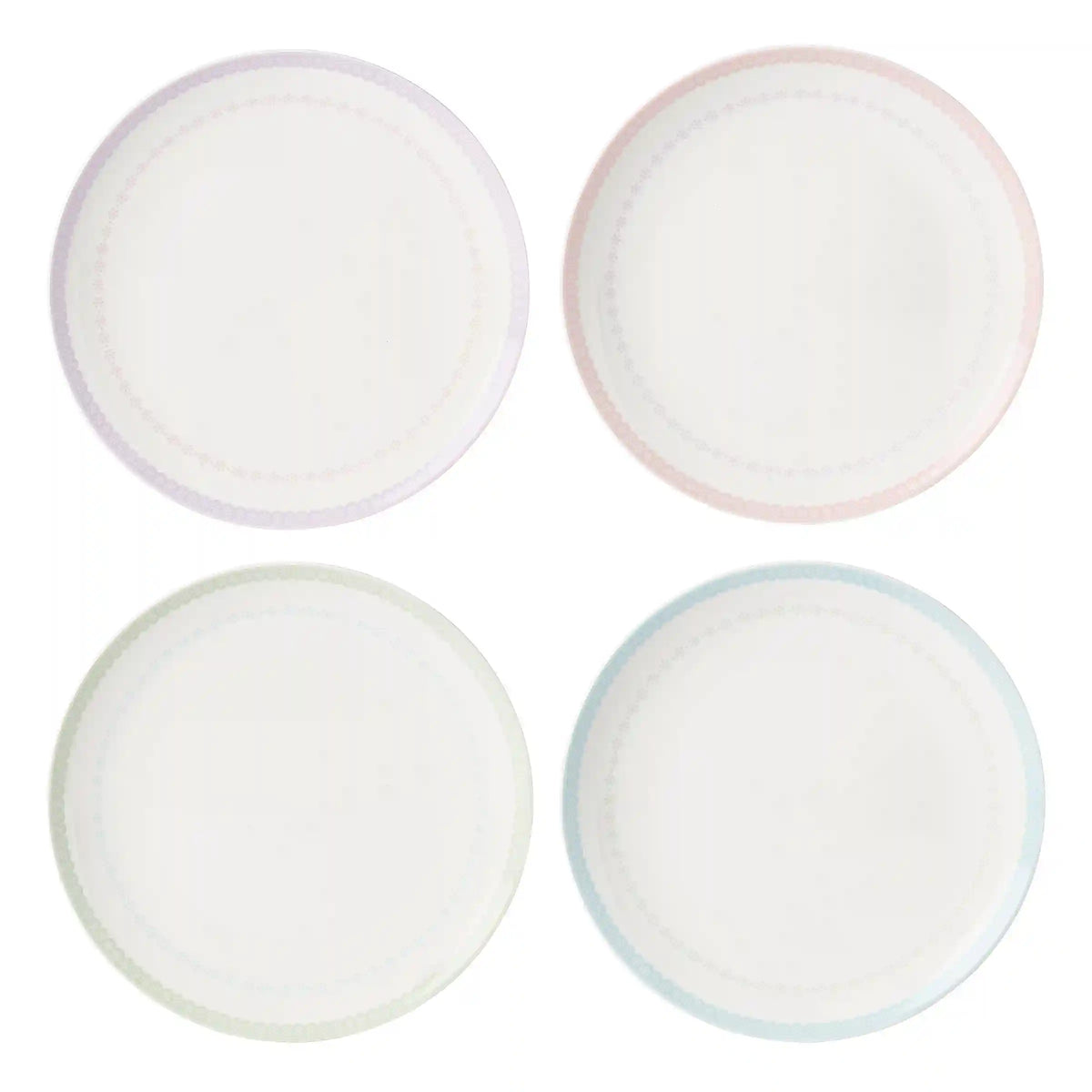 Bunny Hop Dinner Plates, Set of 4