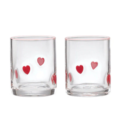 24 Seven Heart Tumbler, Set of 2