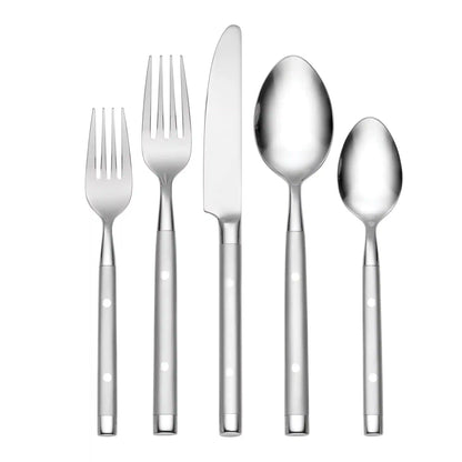 Shangrila Frosted 20-Piece Flatware Set