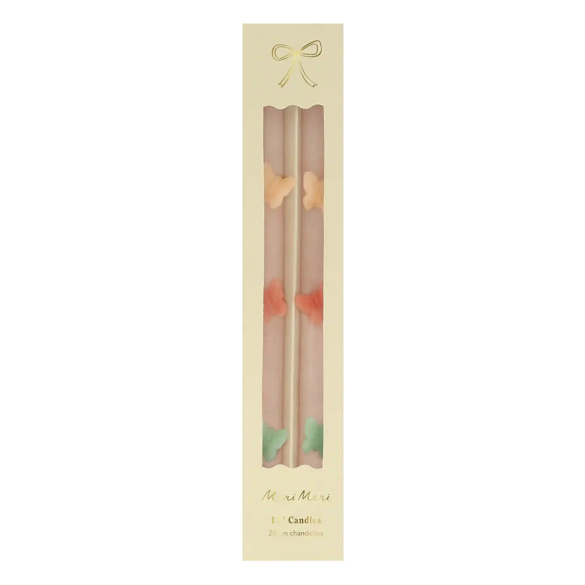 Butterfly Taper Candles, Set of 2