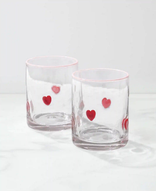 24 Seven Heart Tumbler, Set of 2