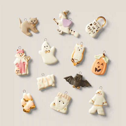 Trick or Treat 12-Piece Mini Ornament Set