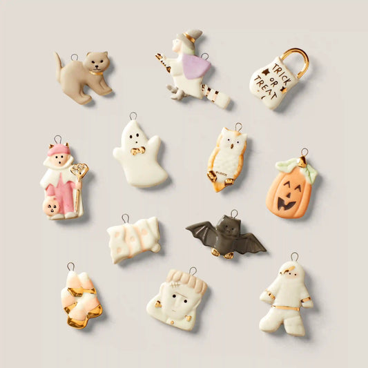 Trick or Treat 12-Piece Mini Ornament Set