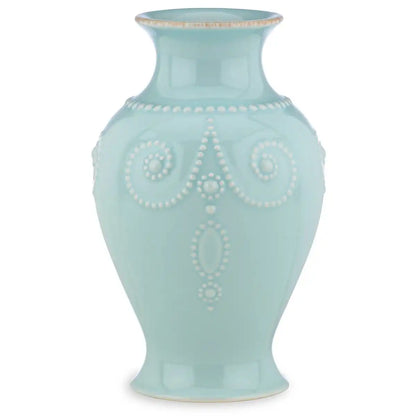French Perle Ice Blue Bouquet Vase
