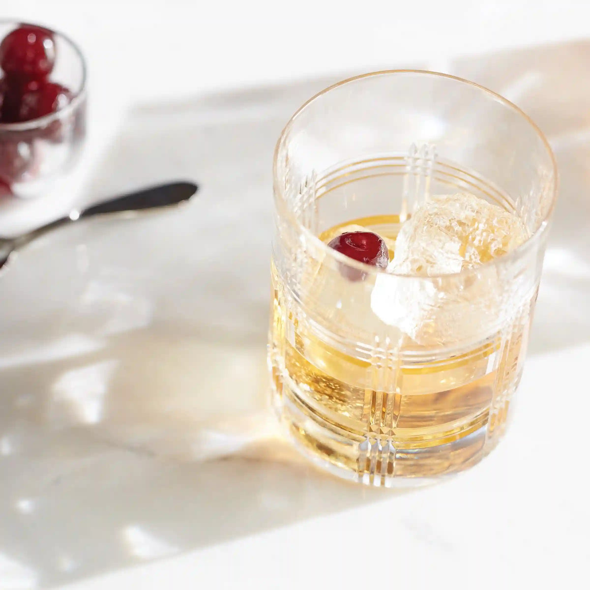 Hudson Crystal Double Old-Fashioned Glasses, Set of 4