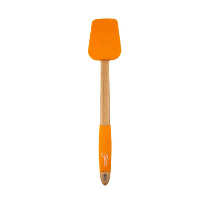 Fiesta Bamboo 5-Piece Silicone Utensil Set