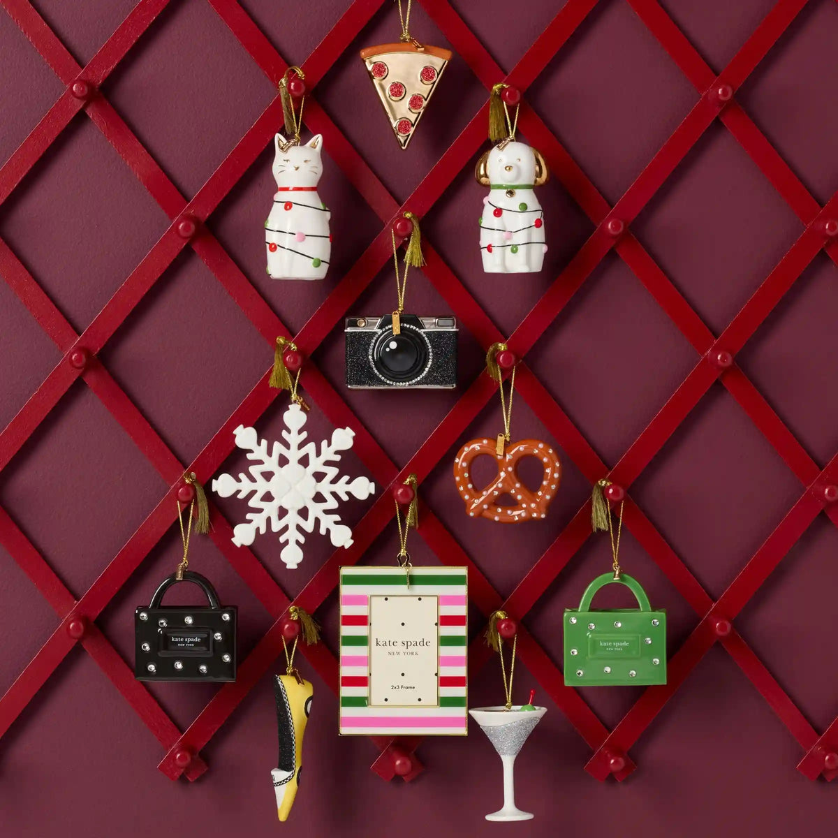 Be Jolly Pizza Slice Ornament